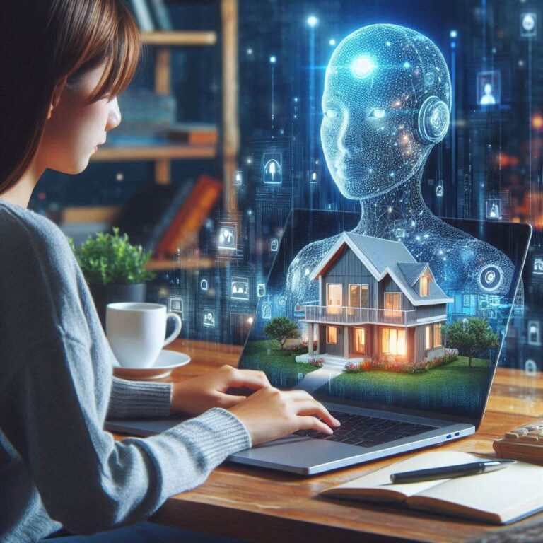 Esempio di staging con intelligenza artificiale immobiliare