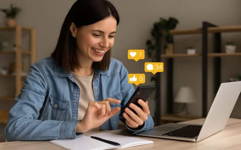 Esempio di scrivere post sui social con storytelling efficace