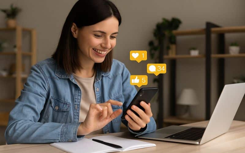 Esempio di scrivere post sui social con storytelling efficace